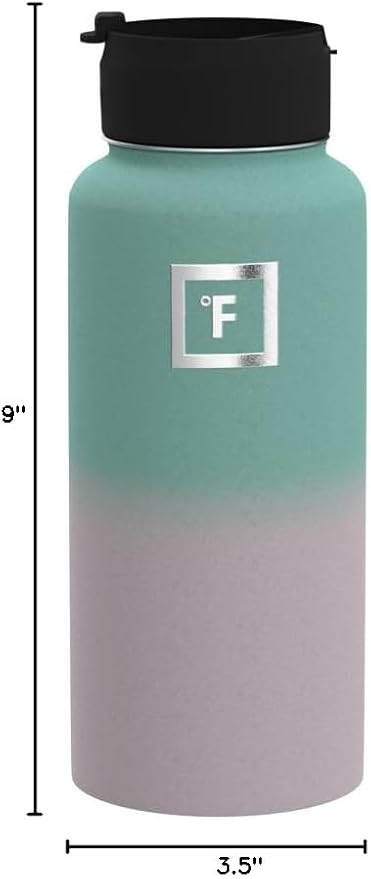 IRON °FLASK Camping & Hiking Hydration Flask - 32 oz Bubble Gum - Image 10