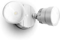 LUTEC P6221W 2000 Lumen 18 Watt 28 LED Dual-Head Flood Light Outdoor, by LUTEC