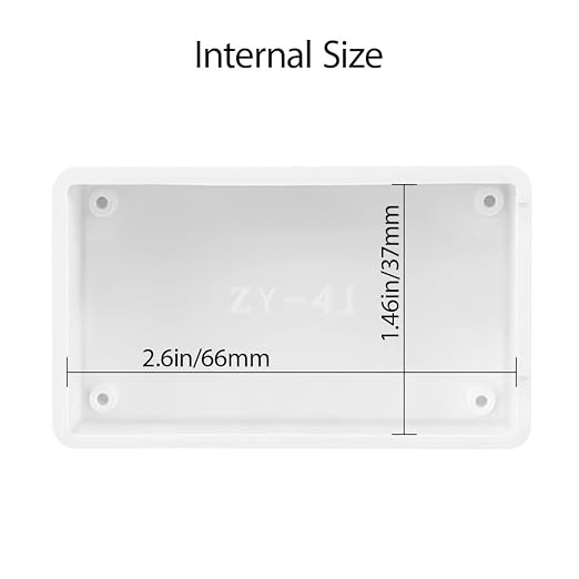 LeMotech Project Box 10 Pieces ABS Plastic Electrical Project Case Small - Image 5