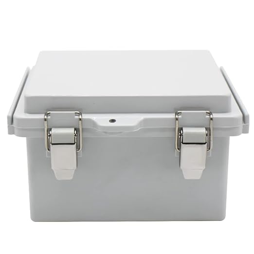 ABS Electric Junction Box, IP67 Weatherproof Electrical Boxes, Hinged Clear - Image 8