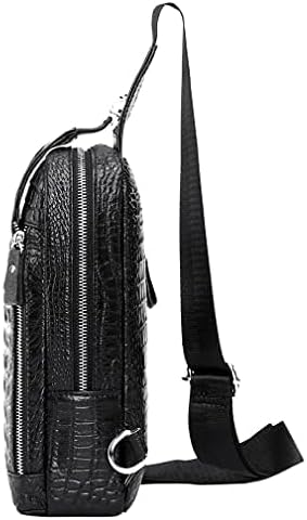 Hebetag Crocodile Genuine Leather Sling Bag Backpack - Image 5