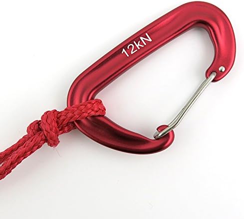 12kN 3.2"x2" Heavy-Duty Carabiner Clips - Image 5