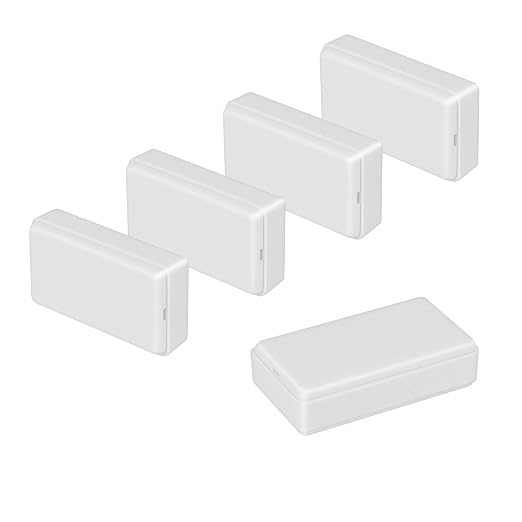 LeMotech Project Box 5 Pieces ABS Plastic Electrical Project Case Small by LeMotech