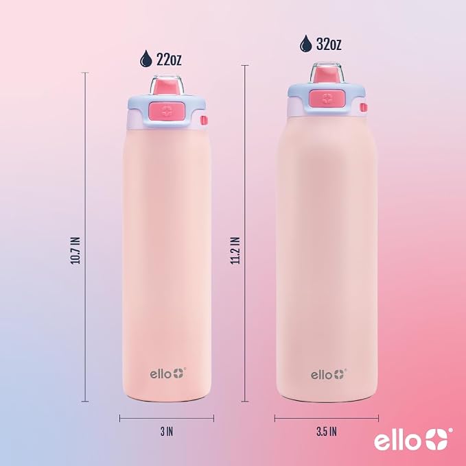 Ello Pop & Fill 22oz Stainless Steel Water Bottle - Image 7