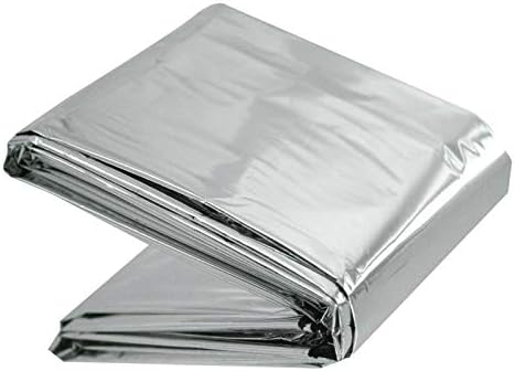 ASA TECHMED Emergency Mylar Thermal Blankets Bulk, Space Blanket Survival kit by ASATECHMED