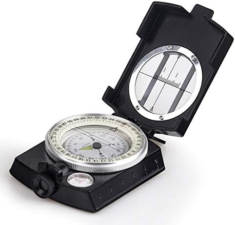 COSTIN Multifunctional Compass, Metal Military Waterproof High Accuracy Compass by BIJIA