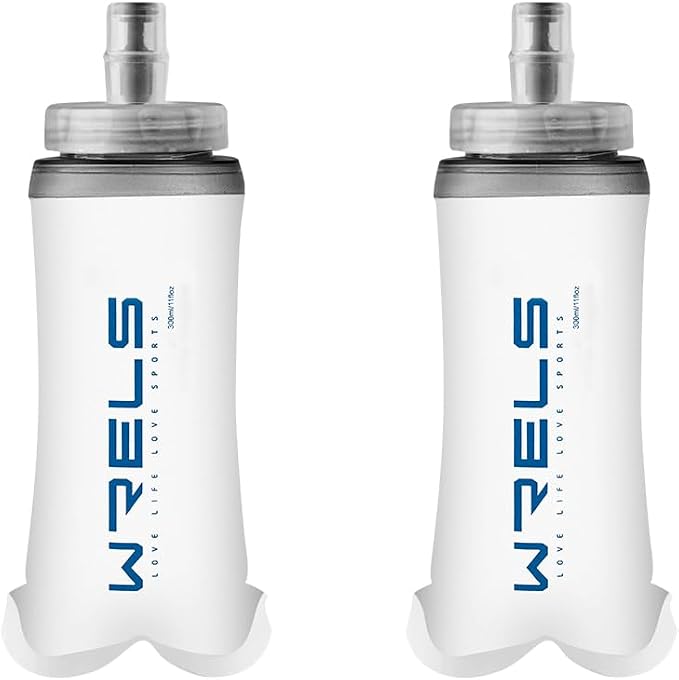 WRELS Collapsible Soft Flask Water Bottle by WRELS
