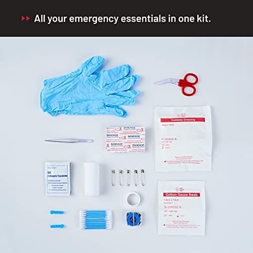 Surviveware 51 Pcs Comprehensive Premium Survival First Aid Kit - Image 4