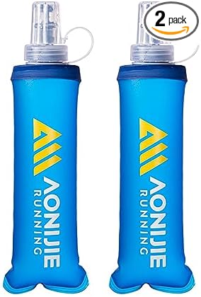 AONIJIE TPU Soft Flask Water Bottle Collapsible Running Flask by AONIJIE
