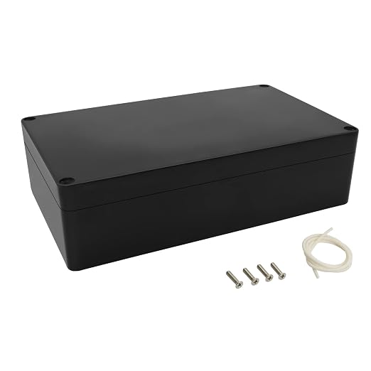 LeMotech Project Box ABS Plastic Junction Box IP65 Waterproof Hobby Box by LeMotech