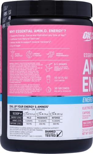 Optimum Nutrition Amino Energy Powder Plus Focus, - Image 17