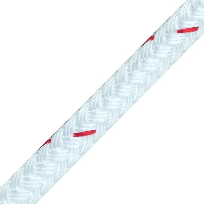 New England Ropes 3/16in Sta-Set White 100 Feet Long by New+England+Ropes