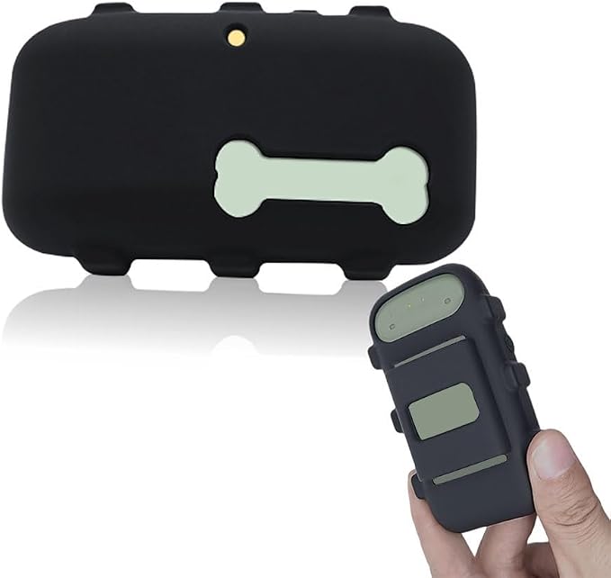Silicone Holder Compatible for Tractive XL GPS Dog Tracker, Rubber Accessories by Counlisha