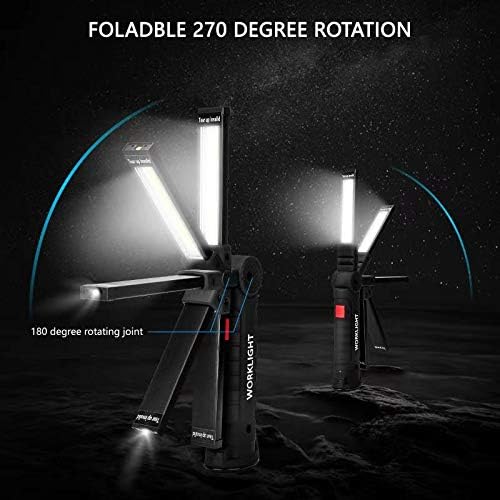Lmaytech Tool Gifts for Men 2Pack Rechargeable LED Work Lights - Image 7