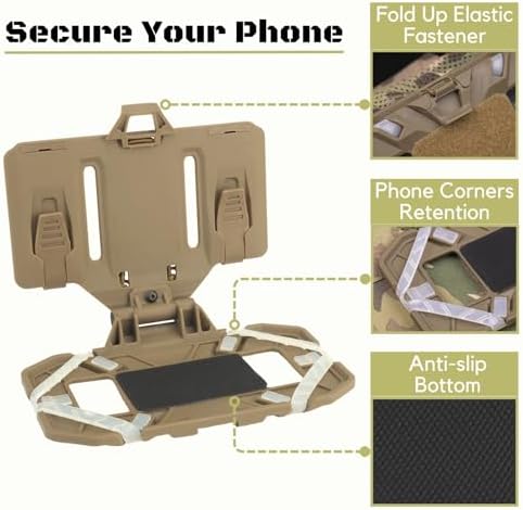 Let Me Be FoldPanel Chest Vest Set, Chest Rig Phone Mount - Image 5