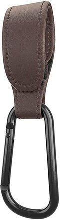 Portable Stroller Hooks Adjustable PU Leather Multi-Purpose Clip Your Purse by Unknown