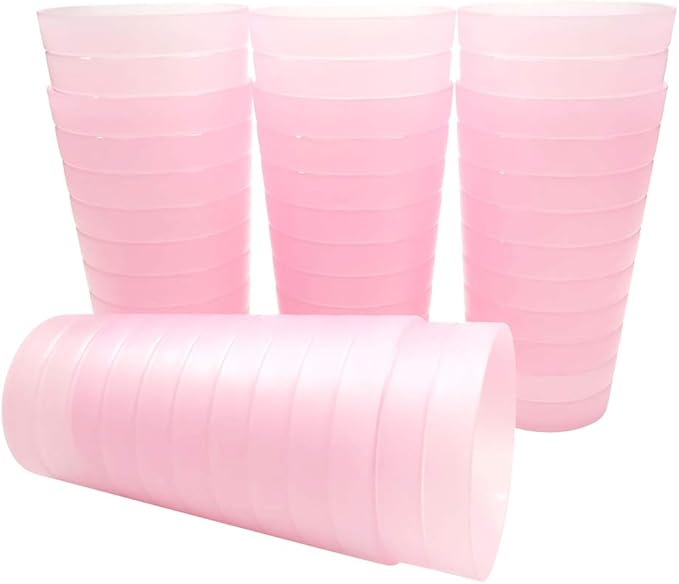 KX-WARE Mixed Drinkware 22-ounce Plastic Tumblers/Drinking Glasses/Party - Image 4