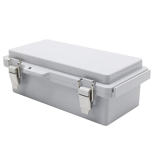 Electrical Waterproof Custom Junction Box, Outdoor Hinged Clear Cover Stainless - Image 7