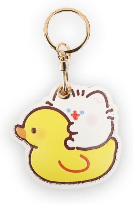 Leather Keychain Case Holder Compatible by XSUIOY