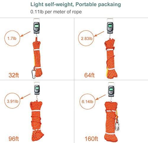 X XBEN Outdoor Climbing Rope 10M 20M 30M 50M 70M 152M 352M Static Rock Climbing - Image 6