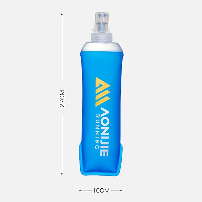 AONIJIE TPU Soft Flask Water Bottle Collapsible Running Flask - Image 5
