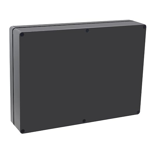1 Pack Project Box IP65 Waterproof Junction Box ABS Plastic Black Electrical - Image 5