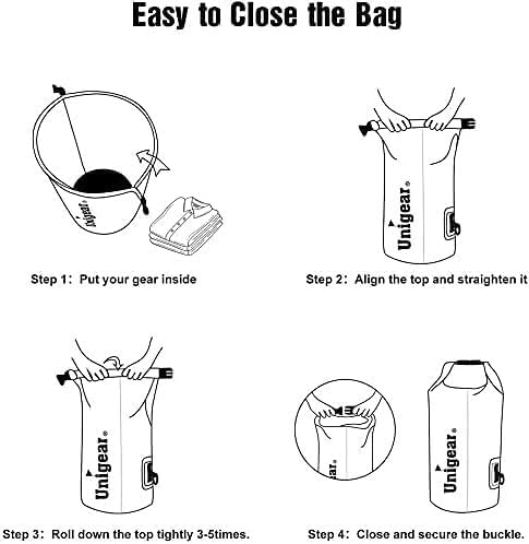 Unigear Dry Bag Waterproof, 2L/5L/10L/20L/30L/40L Floating and Lightweight Bags - Image 5
