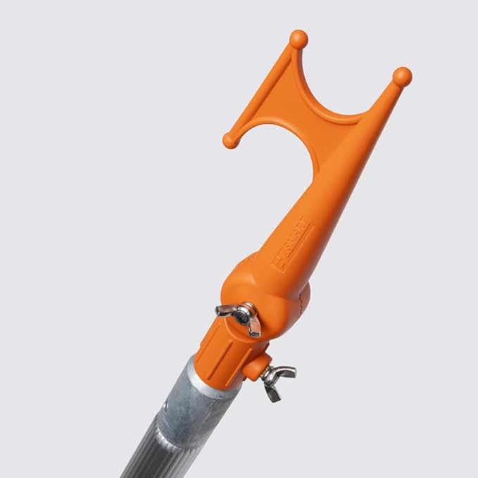EZ SMART Handy Hook, Adjustable Elbow, Screw on to Standard Thread Extension by EZSmartCo