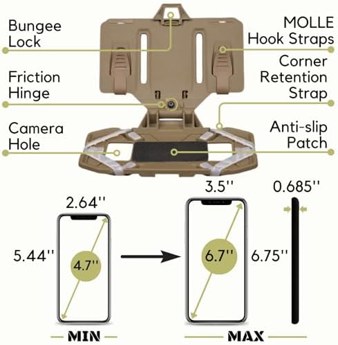Let Me Be FoldPanel Chest Vest Set, Chest Rig Phone Mount - Image 2