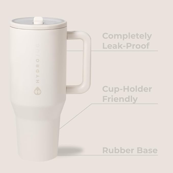 HydroJug Traveler - 32 oz Water Bottle - Fits in Cup Holder - Image 2