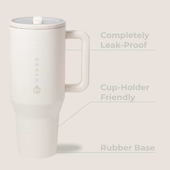 HydroJug Traveler - 40 oz Water Bottle - Fits in Cup Holder - Image 2