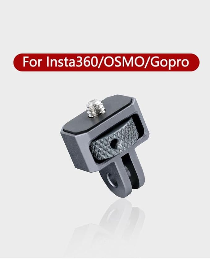 Aluminum Camera Tripod Adapter 1/4"-20 Conversion Adapter Mounts Compatible - Image 9