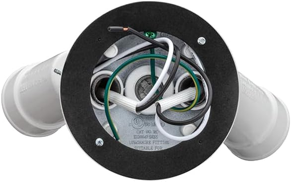 Lithonia Lighting Outdoor Flood Light Fixture, Adjustable Twin Par Flood Light - Image 11