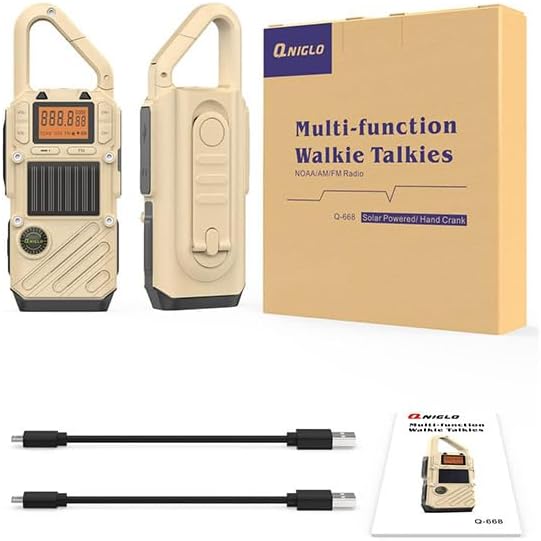Walkie Talkies for Adults Rechargeable, FM/NOAA Emergency Radios - Image 7
