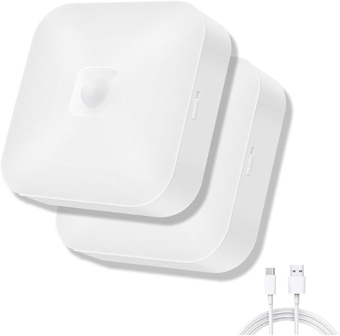 Rechargeable Motion Sensor Ceiling Light, Rechargeable Battery Operated Closet by WhitePoplar