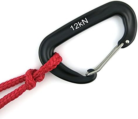 12kN 3.2"x2" Heavy-Duty Carabiner Clips - Image 5