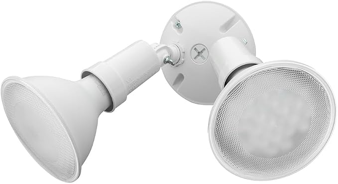 Lithonia Lighting Outdoor Flood Light Fixture, Adjustable Twin Par Flood Light - Image 14