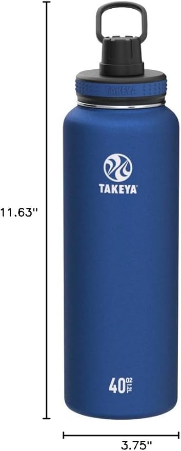 Takeya Originals 40 oz Vacuum Insulated Stainless Steel Water Bottle - Image 7