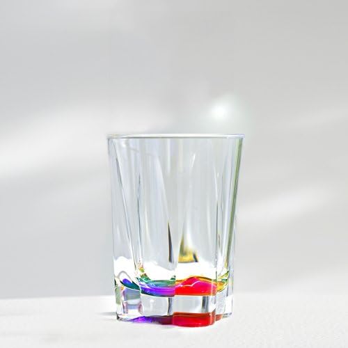 Merritt International Acrylic Drinkware Gift Sets Rainbow Crystal Tumbler - Image 2
