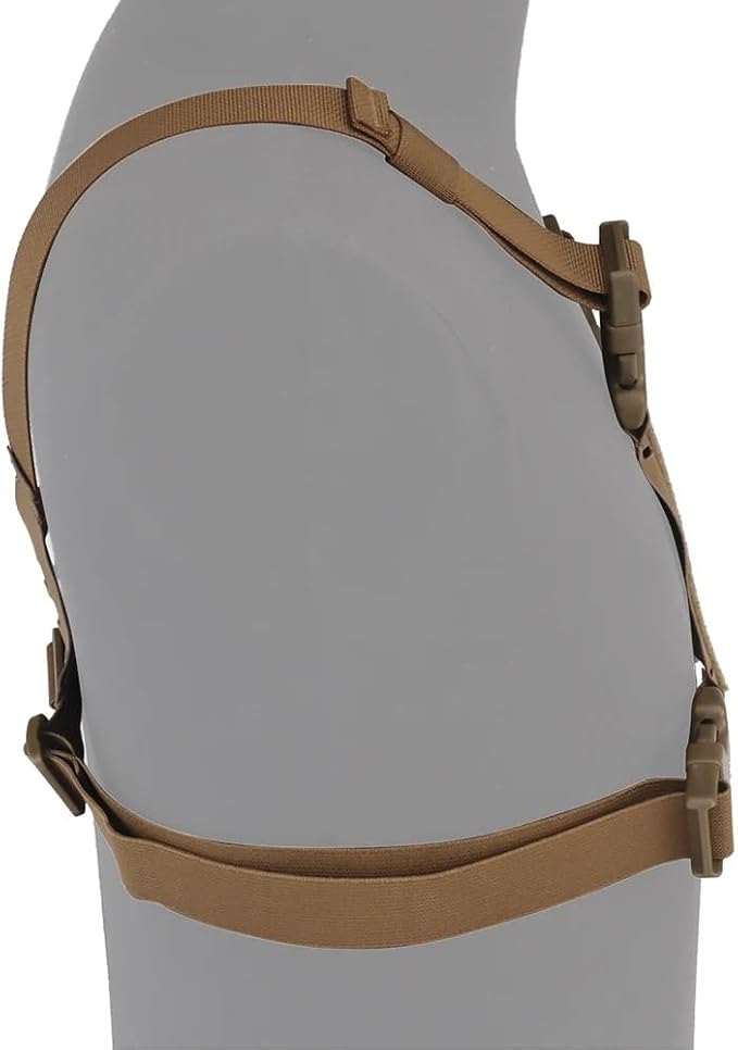 Foldable Tactical Vest Chest Rig Phone Holder, Molle Plate Carrier Pouch - Image 5