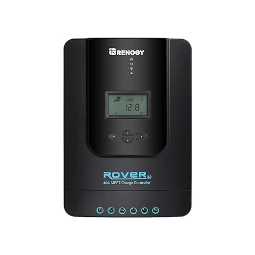 Renogy Solar Charge Controller Rover 40A 12V24V Auto Parameter DC Input MPPT by RenogySolar