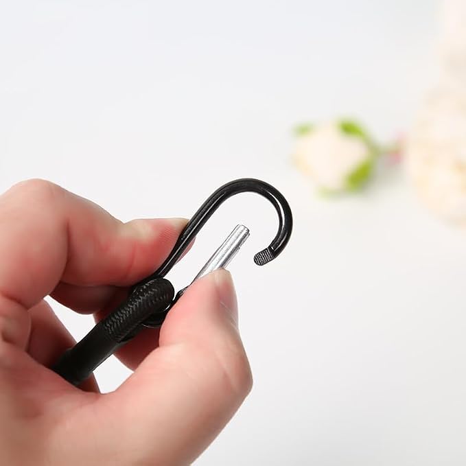 4 Pack Phone Fence Mount Bungee Cords - Image 5