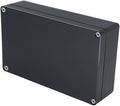 Project Box IP65 Waterproof Junction Box ABS Plastic Black Electrical Boxes DIY by Otdorpatio