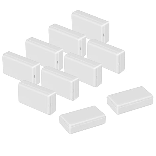 LeMotech Project Box 10 Pieces ABS Plastic Electrical Project Case Small by LeMotech