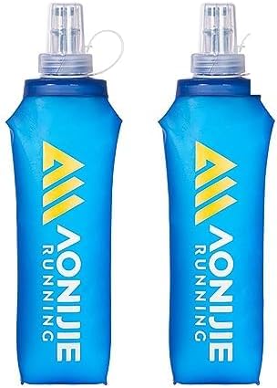 AONIJIE TPU Soft Flask Water Bottle Collapsible Running Flask - Image 2