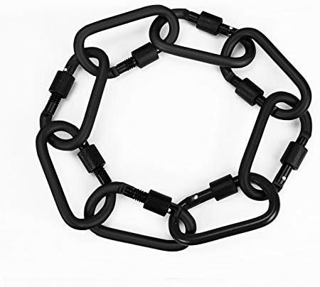Locking Carabiner Clip, Vonpri 3 Inch D Ring Clips Spring Snap Key Chain Hook - Image 8