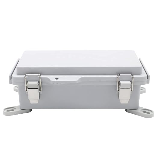 Electrical Waterproof Custom Junction Box, Outdoor Hinged Clear Cover Stainless - Image 8