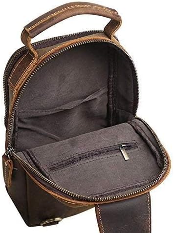 Hebetag Vintage Leather Sling Bag Handbag - Image 5