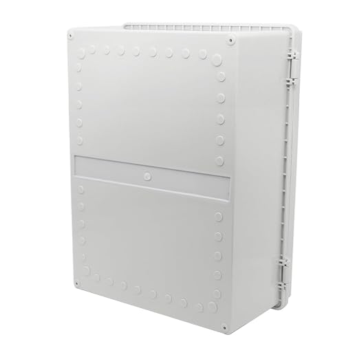 Zulkit Junction Box ABS Plastic Waterproof IP65 Electrical Boxes Hinged Shell - Image 7