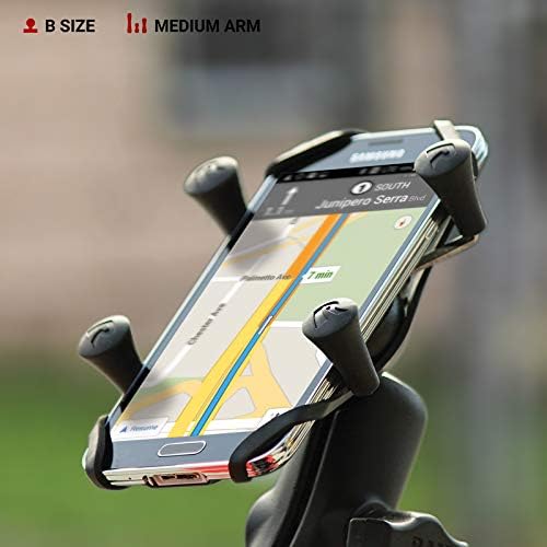 RAM MOUNTS X-Grip Drill-Down Phone Mount – Flat Surface Mount - Image 3